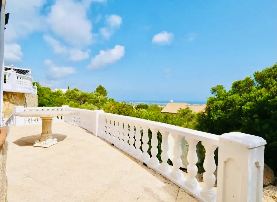 Terrace of Houses for rent in Dénia  with Air Conditioner, Heating and Private garden