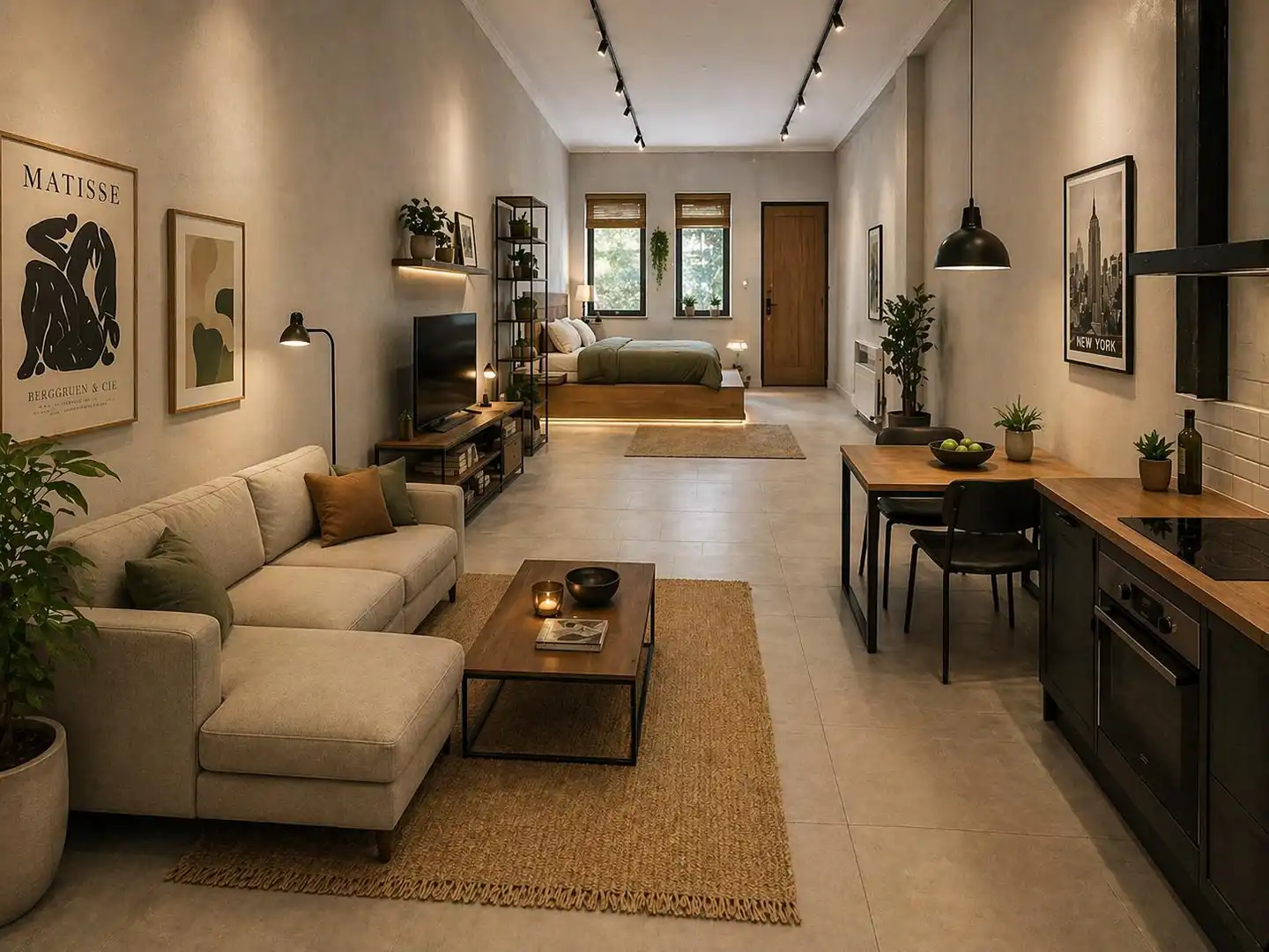 Wohnzimmer von Geschaftsraum zum Verkauf in Ciudad Real Capital mit Klimaanlage und Heizung