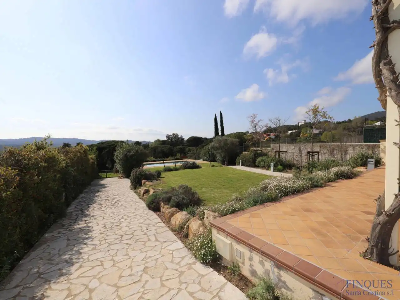 Jardín de Casa o chalet en venta en Santa Cristina d'Aro con Aire acondicionado, Calefacción y Jardín privado