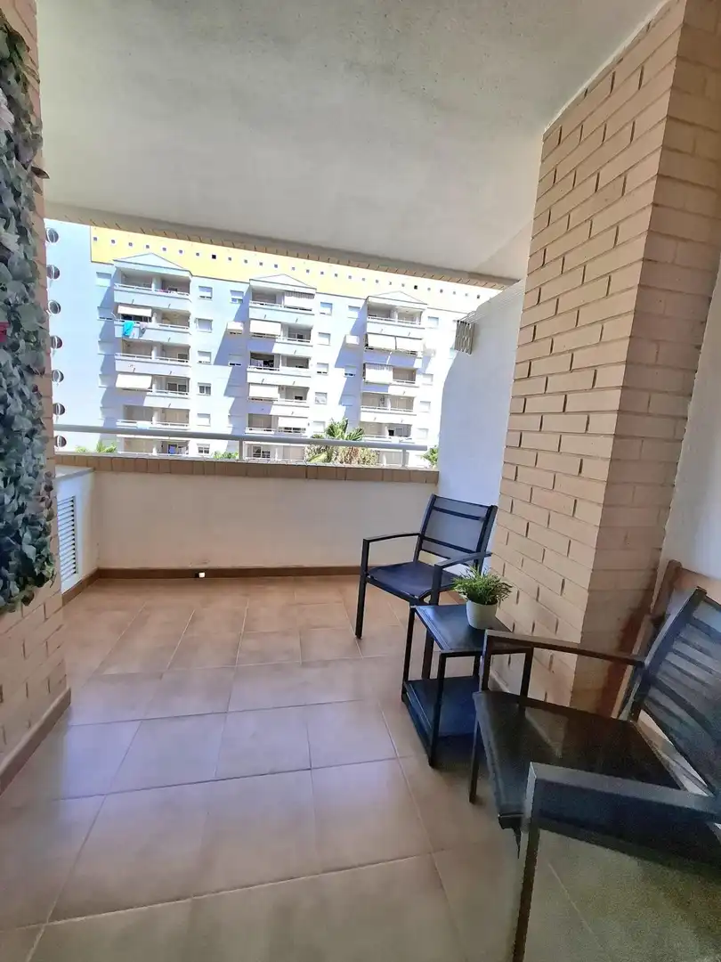 Terraza de Apartamento en venta en Oropesa del Mar / Orpesa con Aire acondicionado, Amueblado y Balcón