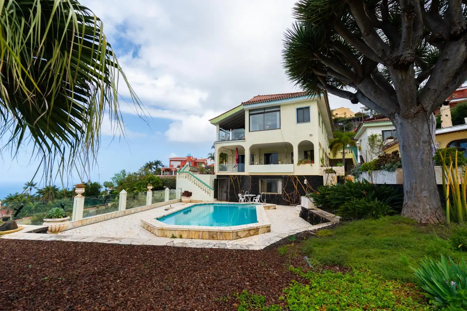 Vista exterior de Casa o xalet en venda en Santa Úrsula amb Traster