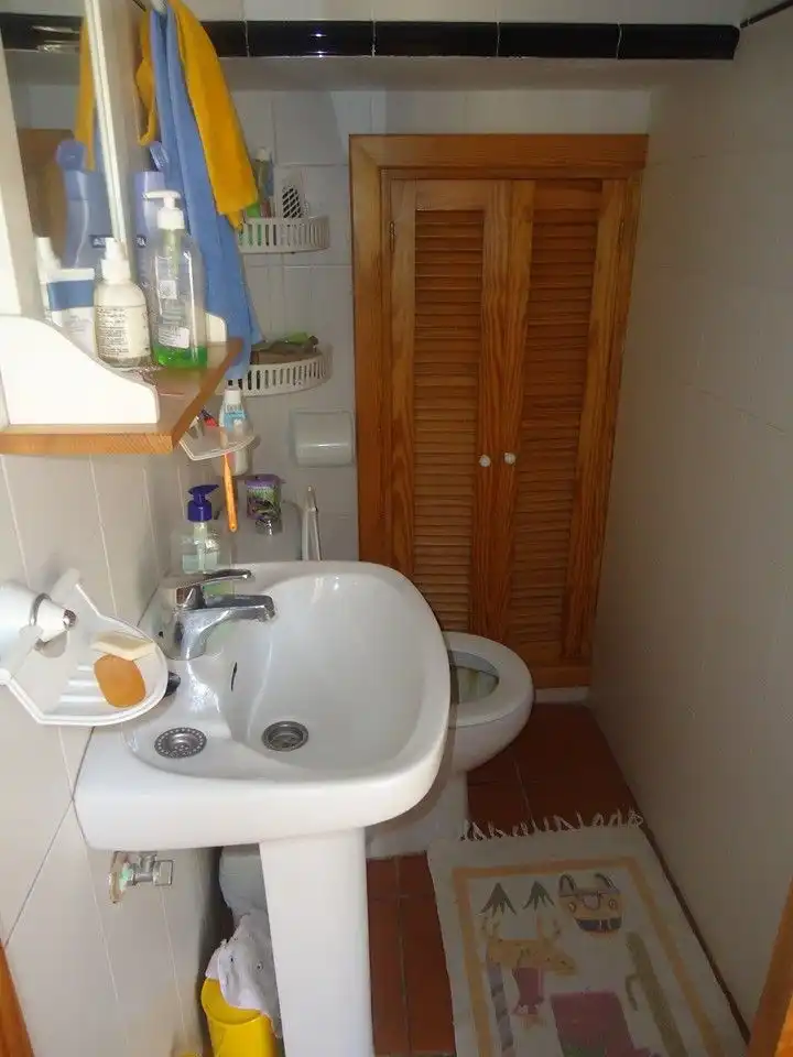 Bany de Casa o xalet en venda en El Campello amb Aire condicionat, Terrassa i Piscina comunitària