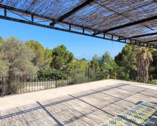 Terrace of Country house for sale in Altea  with Private garden, Terrace and Storage room