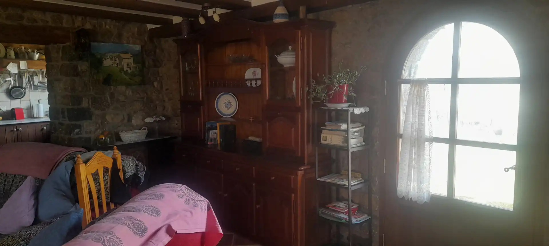 Cocina de Finca rústica en venta en Gósol con Calefacción, Jardín privado y Trastero