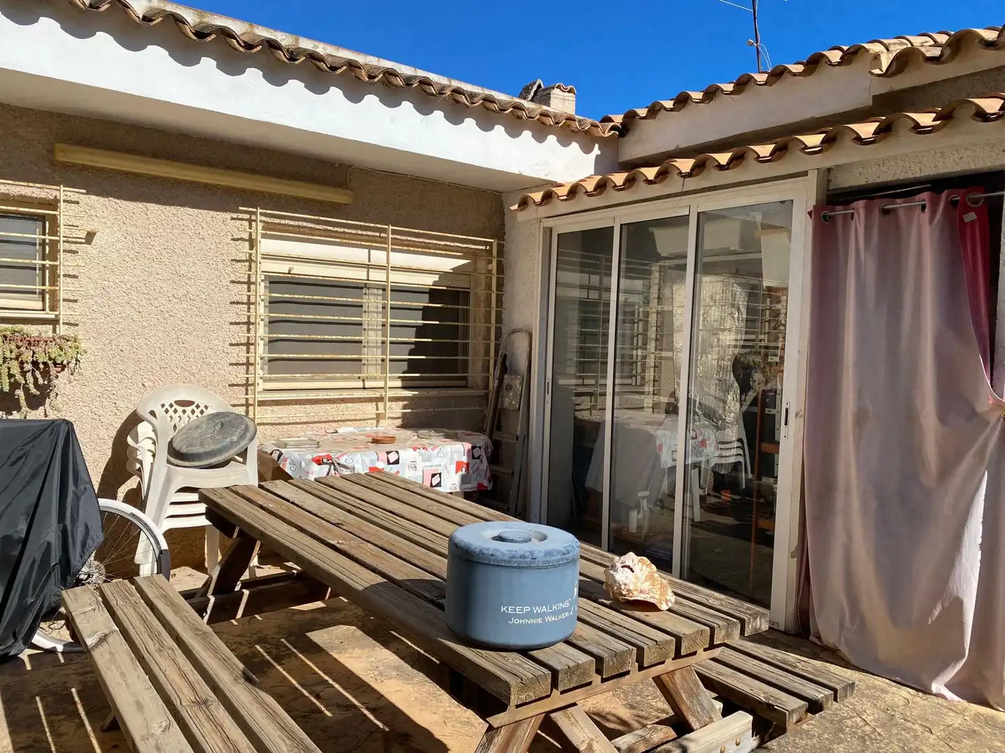 Terraza de Casa adosada en venta en El Campello con Jardín privado y Piscina comunitaria