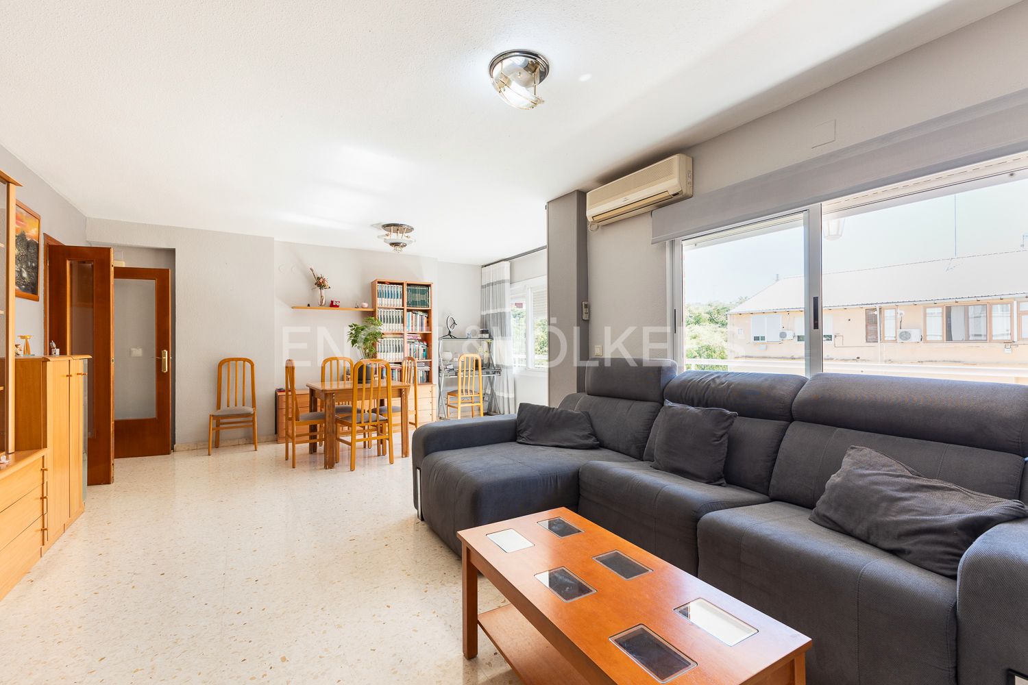 Sala d'estar de Apartament en venda en Burjassot amb Aire condicionat, Calefacció i Balcó