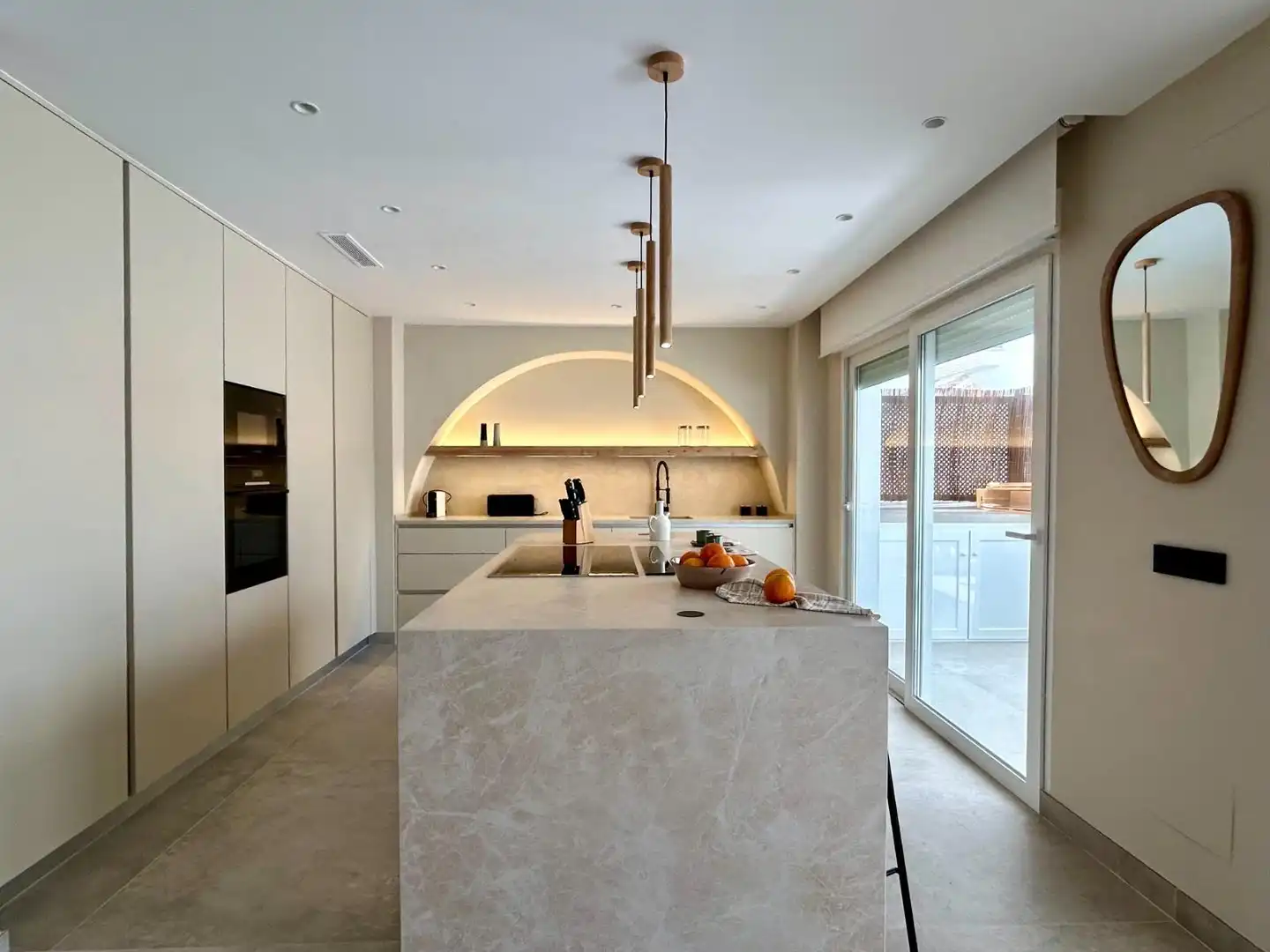 Kitchen of Apartments for sale in Marbella  with Air Conditioner, Heating and Private garden