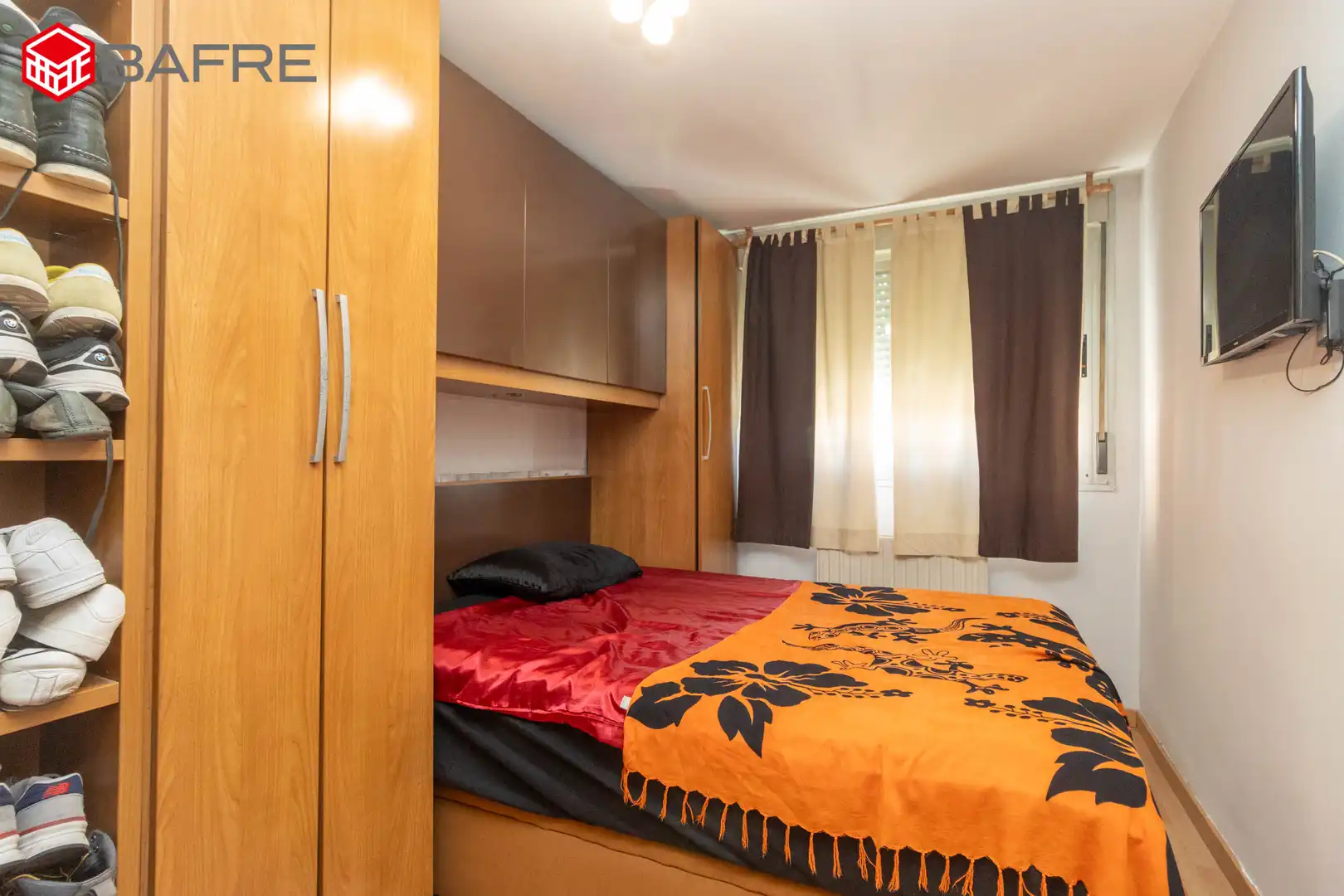 Bedroom of Flat for sale in Madrid  with Heating, Private garden and Storage room