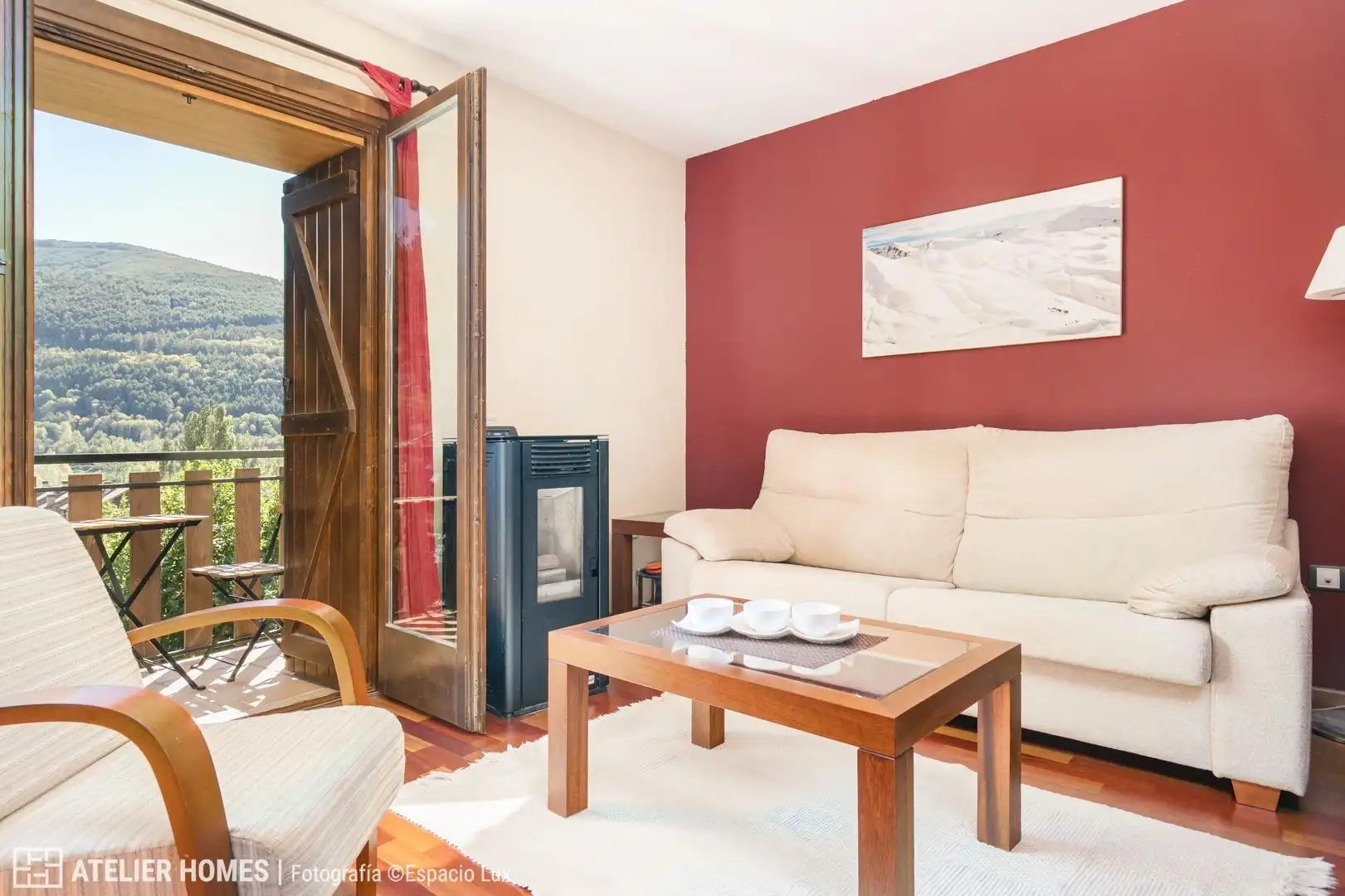 Sala d'estar de Apartament en venda en Villanúa, Huesca