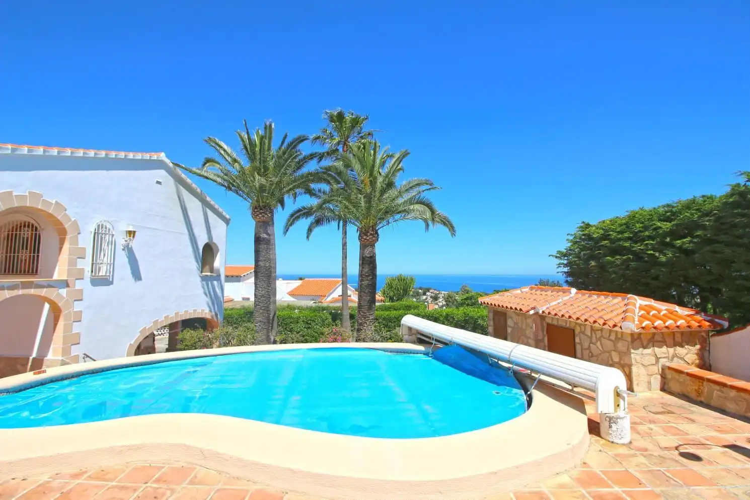 Swimming pool of Houses for sale in Dénia  with Air Conditioner, Heating and Private garden