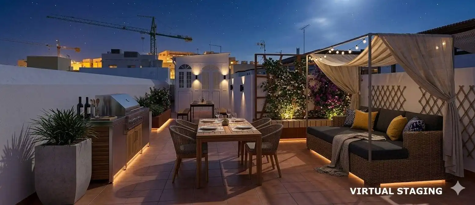 Terraza de Ático en venta en Las Palmas de Gran Canaria con Terraza, Amueblado y Balcón