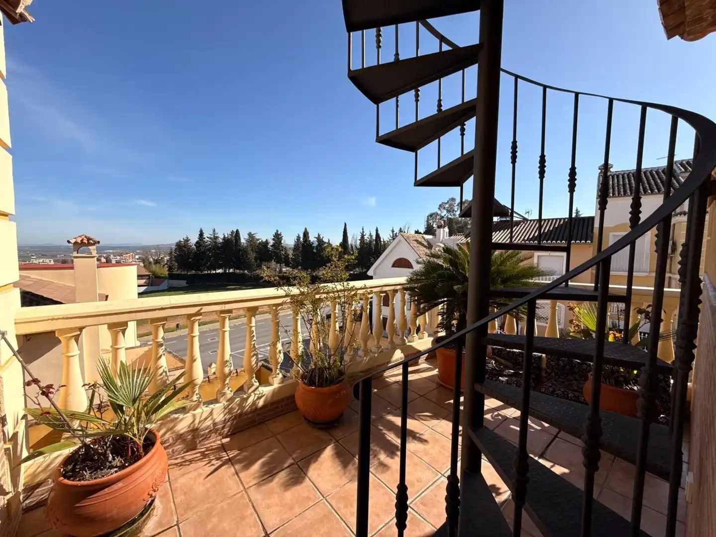 Terrassa de Casa o xalet en venda en Antequera amb Aire condicionat, Jardí privat i Terrassa