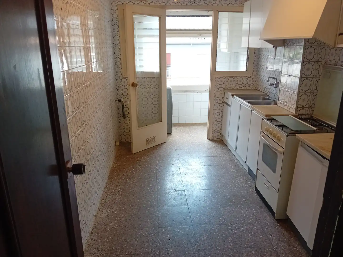 Kitchen of Flat for sale in Girona  with Heating, Terrace and Alarm