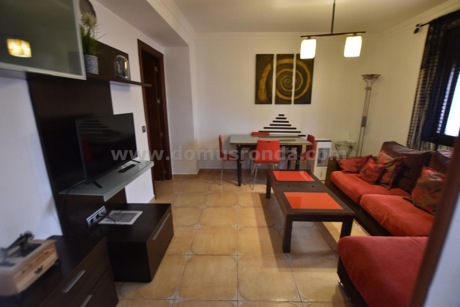 Living room of House or chalet to rent in Ronda  with Furnished