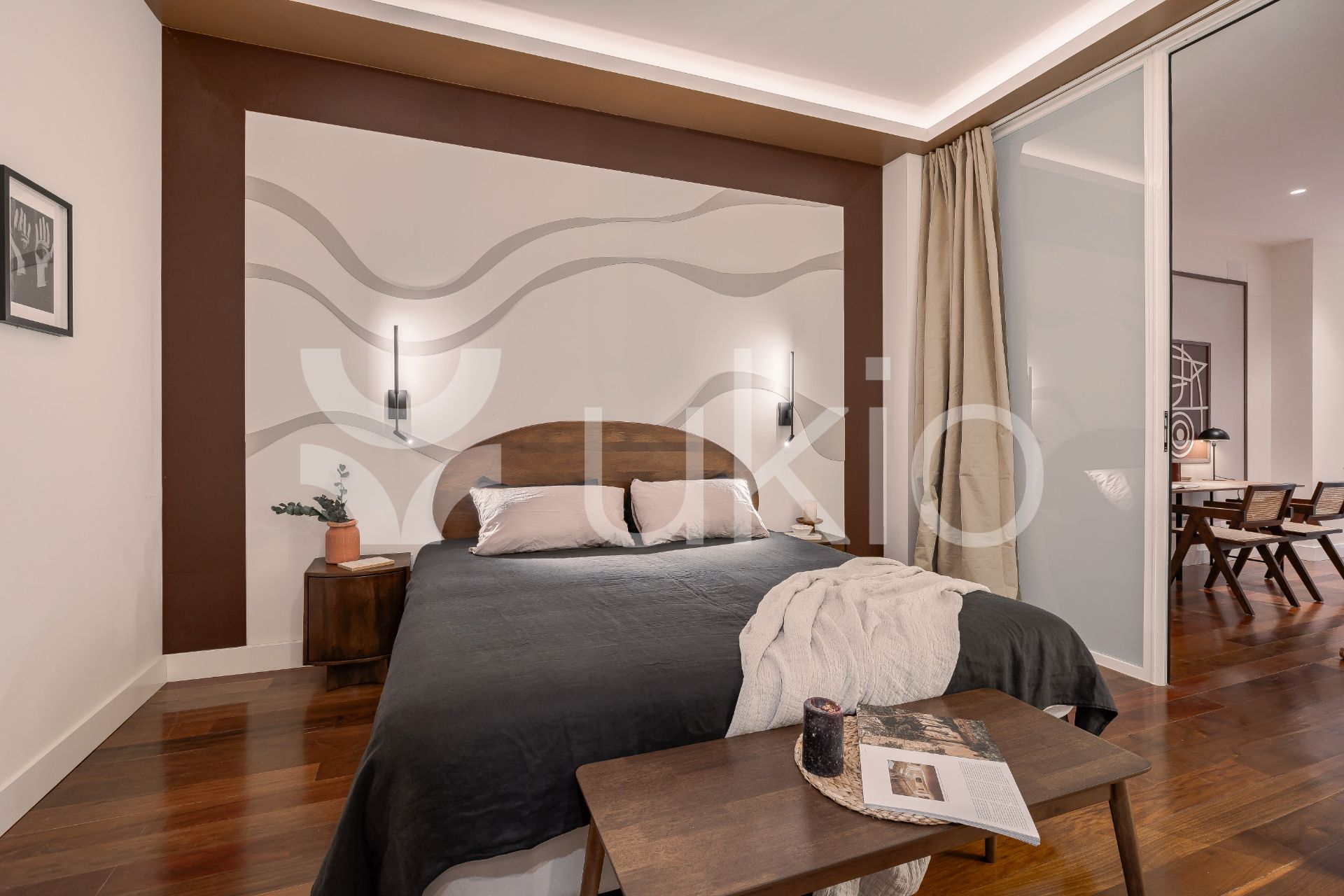 Habitación de Apartamento de alquiler en  Madrid Capital con Calefacción, Amueblado y Horno