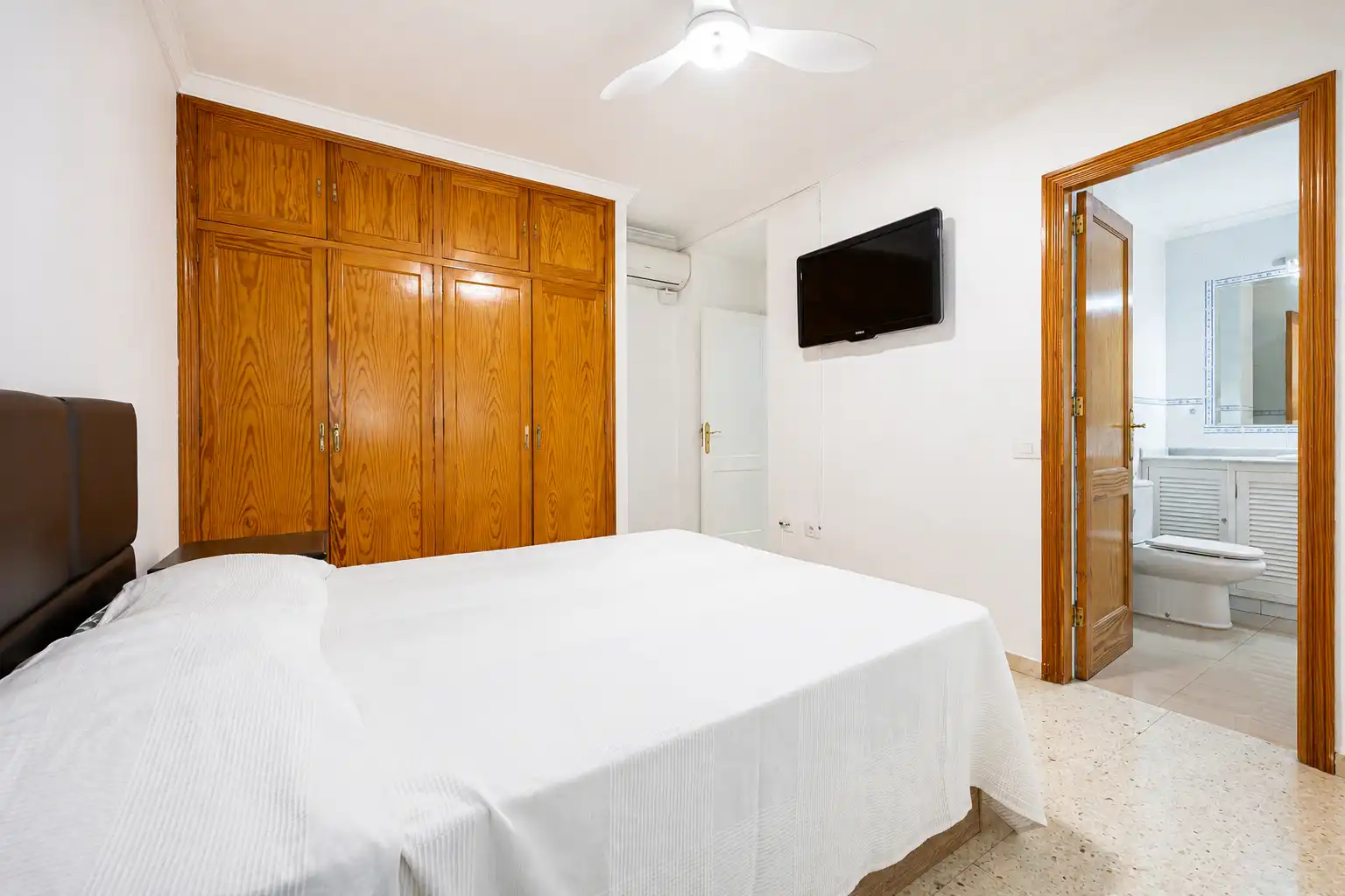Schlafzimmer von Wohnung zum Verkauf in Las Palmas de Gran Canaria mit Klimaanlage, Abstellraum und Möbliert