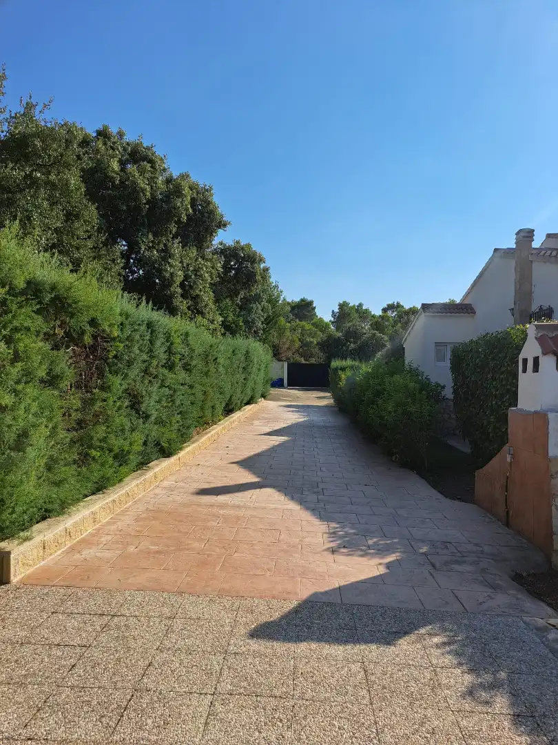 Jardí de Casa o xalet en venda en Albalate de Zorita amb Calefacció, Jardí privat i Terrassa
