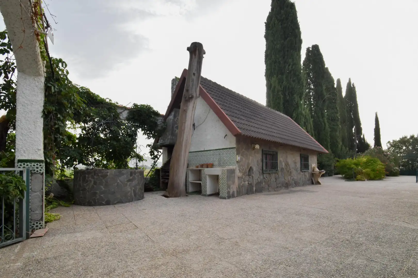Vista exterior de Casa o xalet en venda en Chauchina amb Aire condicionat, Jardí privat i Terrassa