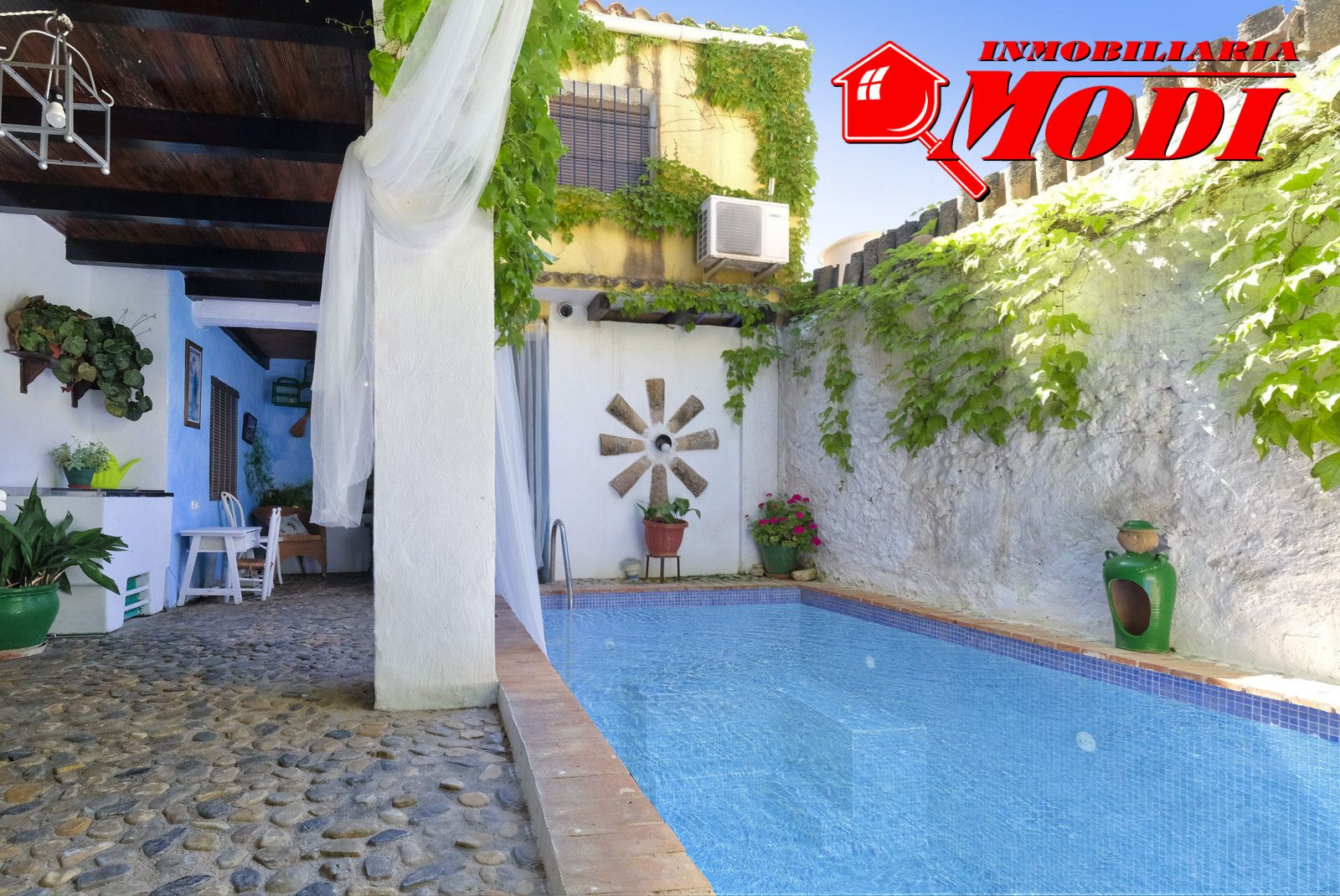 Swimming pool of House or chalet for sale in Arenas del Rey  with Heating, Terrace and Swimming Pool