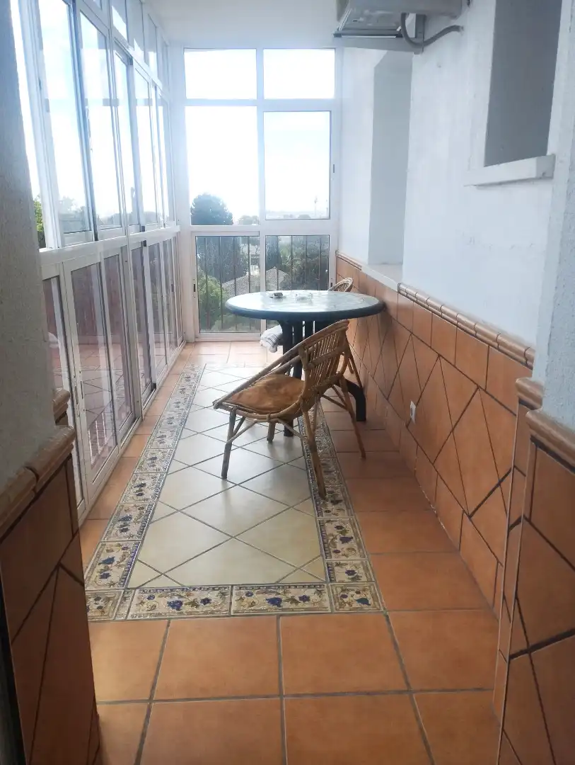 Balcony of Flat for rent in Jerez de la Frontera  with Air Conditioner, Terrace and Furnished