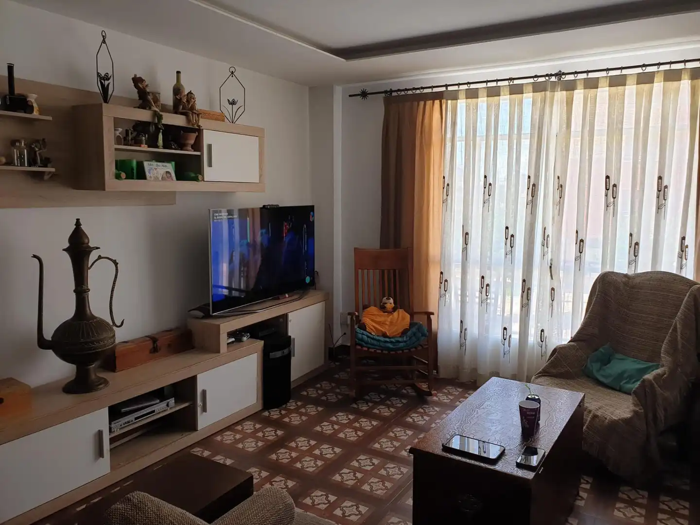 Sala d'estar de Pis en venda en Murcia amb Calefacció, Terrassa i Traster
