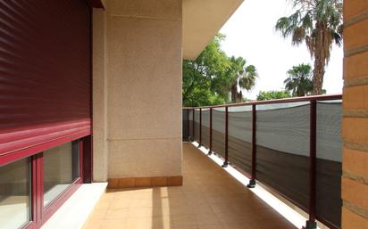 Terrace of Flat to rent in Aldaia  with Air Conditioner, Heating and Private garden