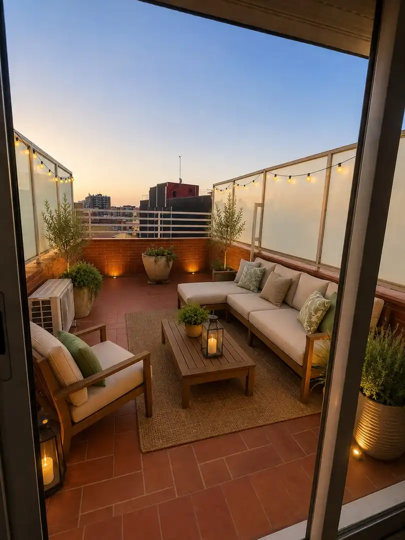 Terraza de Ático en venta en L'Hospitalet de Llobregat con Calefacción, Terraza y Balcón