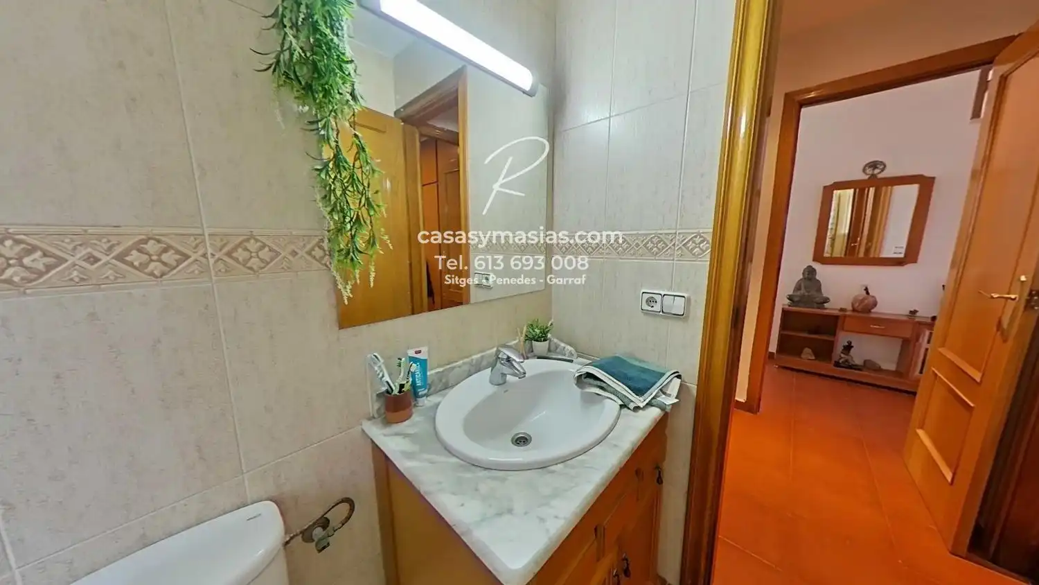 Baño de Casa o chalet en venta en Olivella con Aire acondicionado, Calefacción y Jardín privado