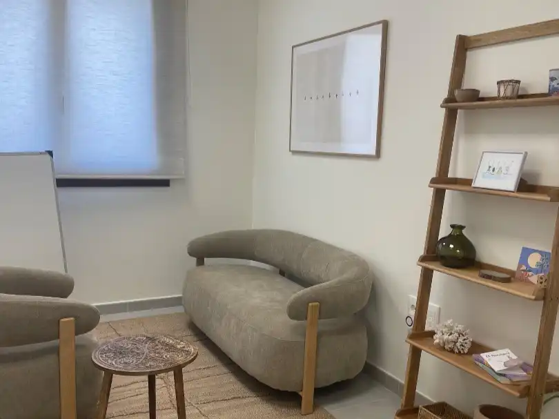 Sala de estar de Oficina de alquiler en Málaga con Aire acondicionado, Amueblado y Internet