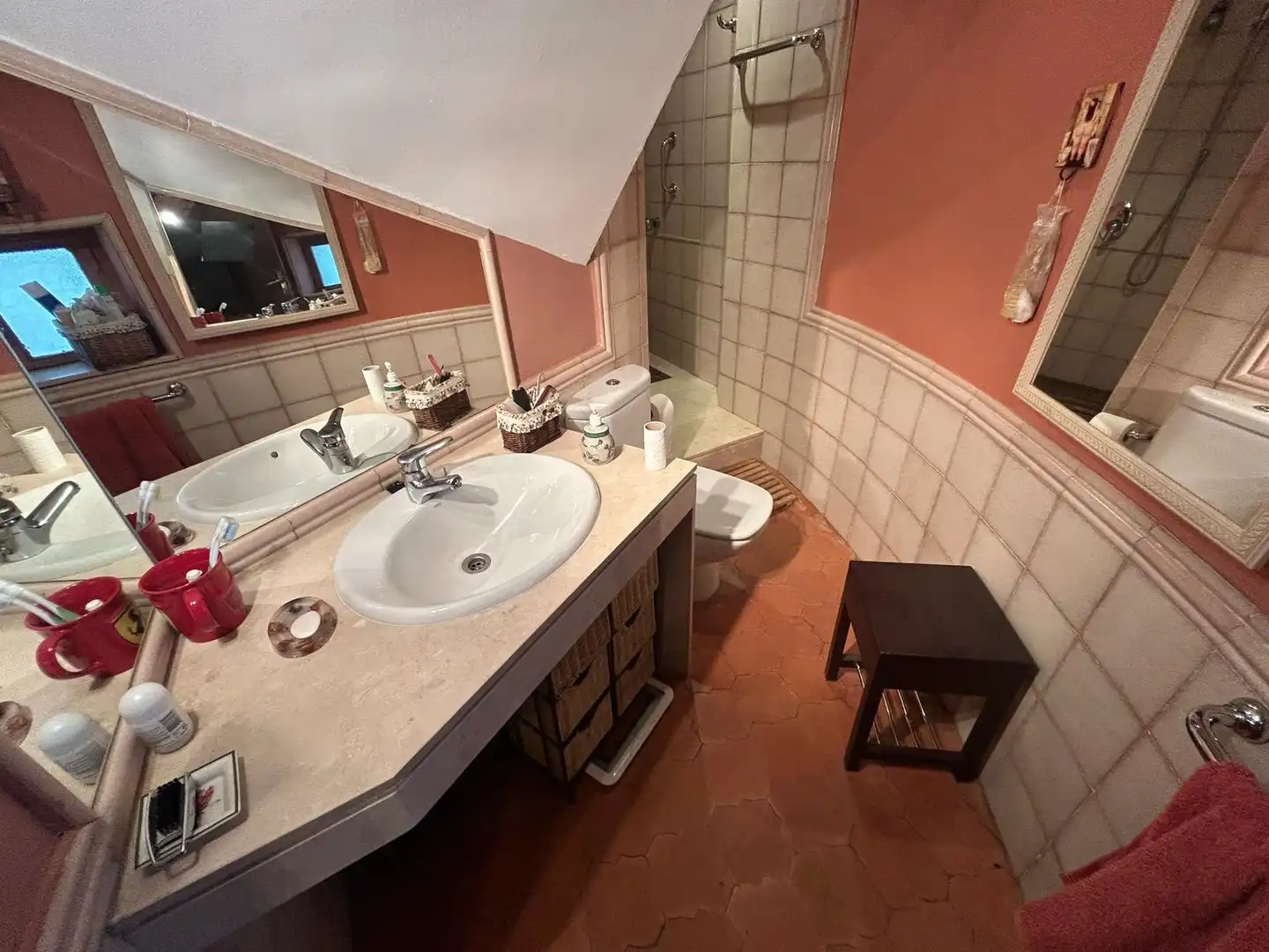 Baño de Casa o chalet en venta en Torrelodones con Calefacción, Jardín privado y Parquet