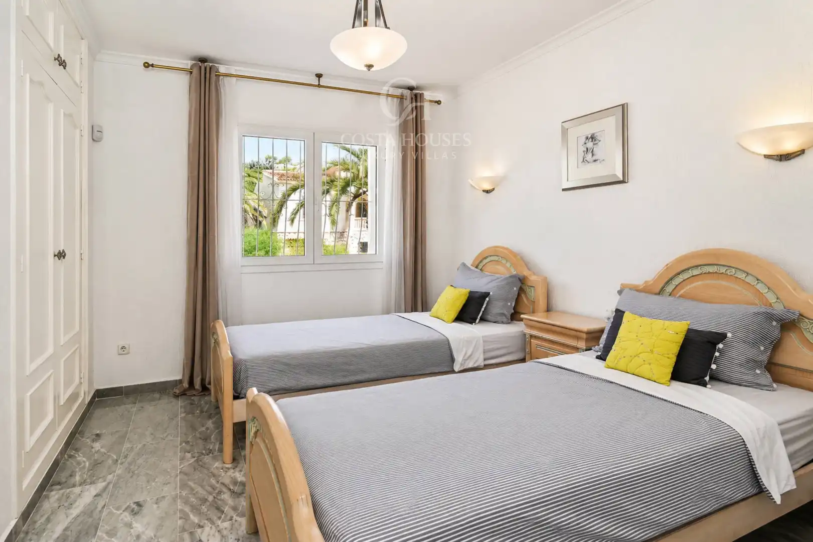 Dormitori de Casa o xalet en venda en Moraira amb Aire condicionat, Calefacció i Jardí privat
