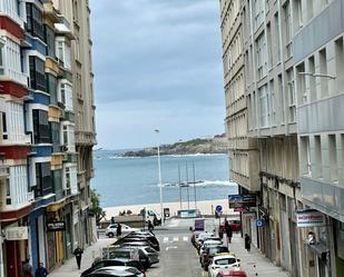 Exterior view of Flat for sale in A Coruña Capital   with Terrace and Balcony