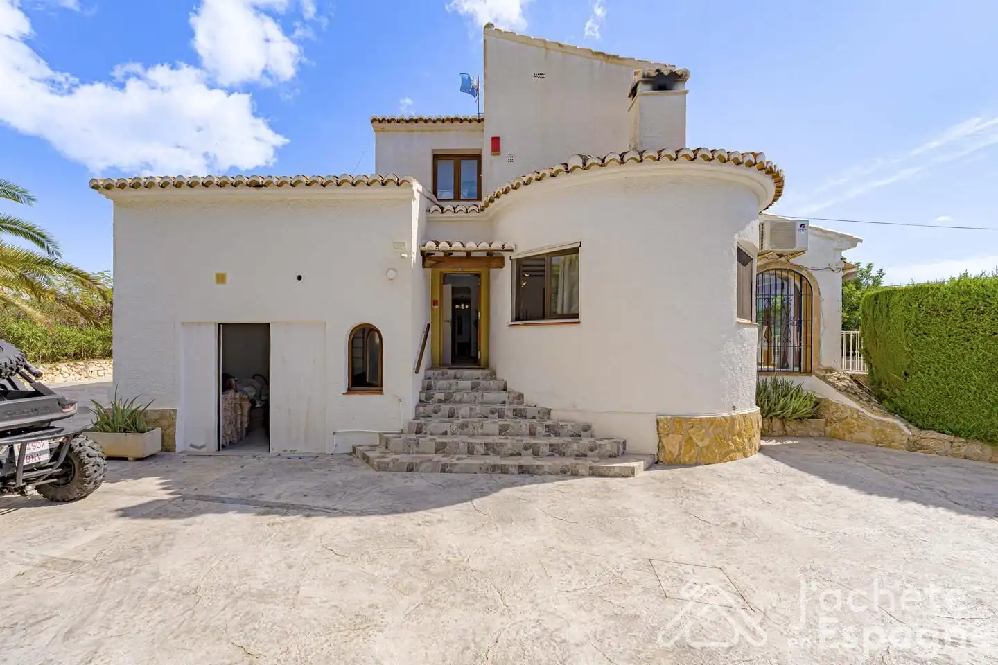 Exterior view of Houses for sale in Jávea / Xàbia  with Air Conditioner, Heating and Private garden