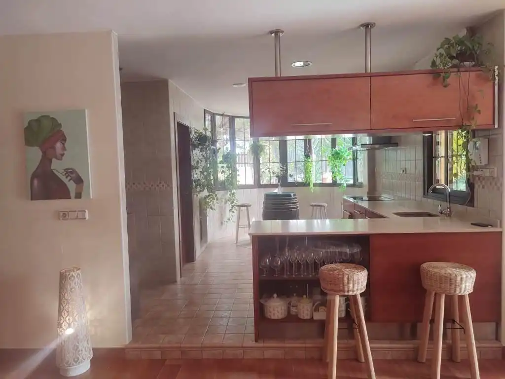 Cuina de Casa o xalet en venda en Totana amb Calefacció, Jardí privat i Terrassa