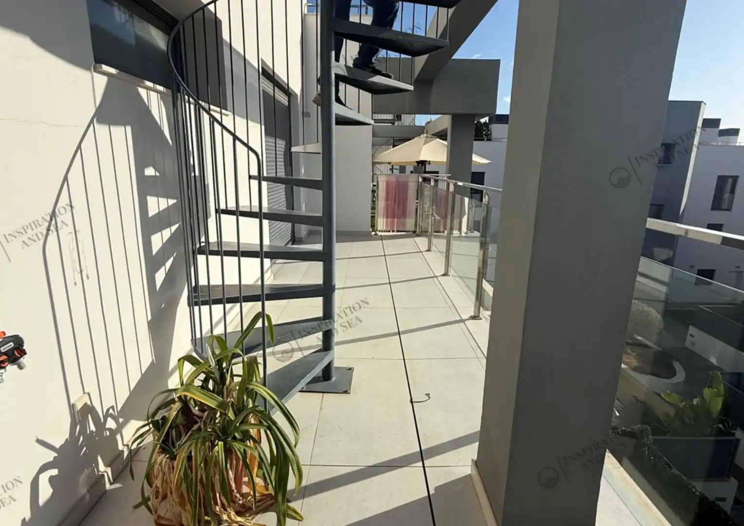 Terrassa de Àtic de lloguer en Santa Eulària des Riu amb Aire condicionat, Calefacció i Terrassa