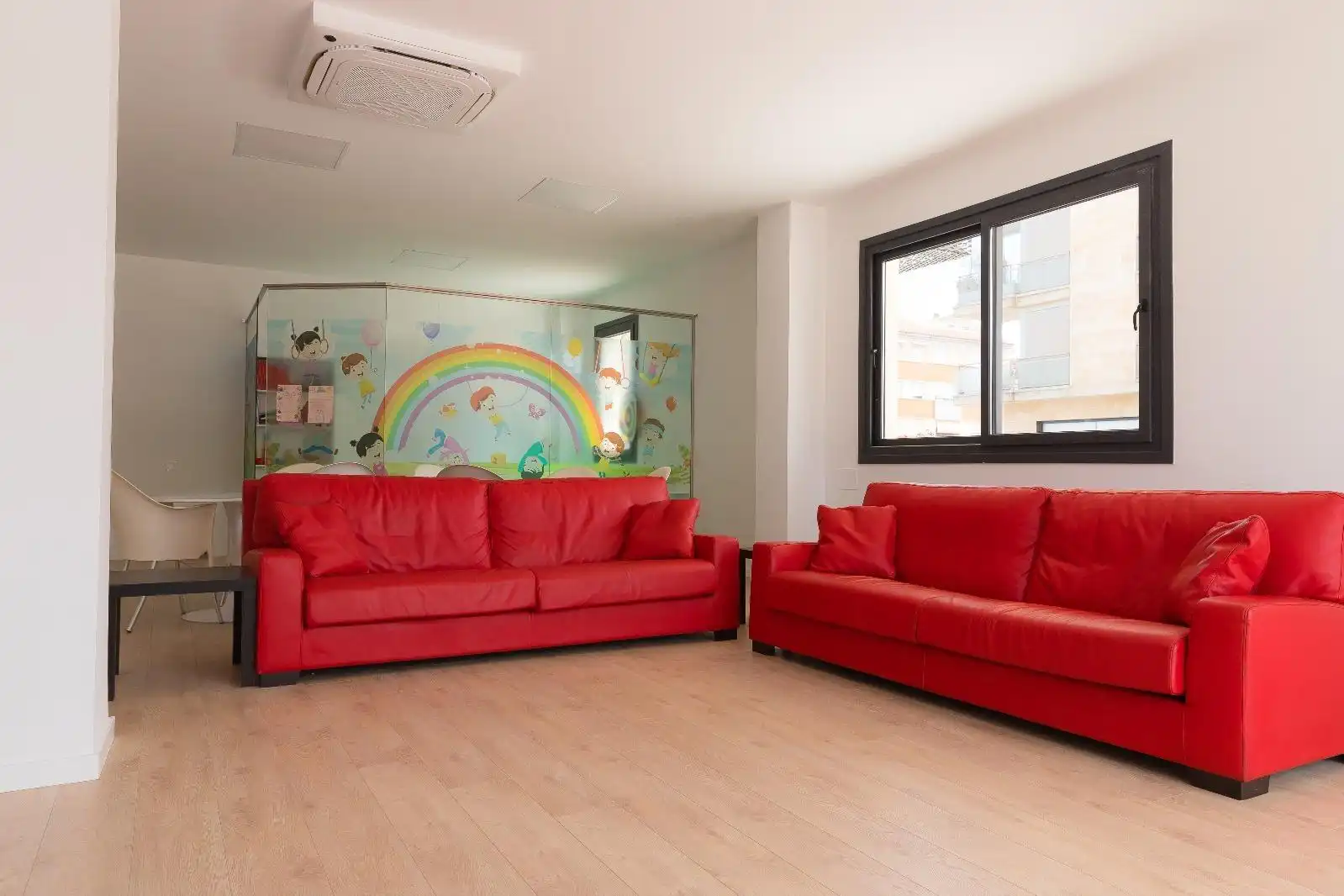 Sala d'estar de Àtic de lloguer en Murcia amb Terrassa