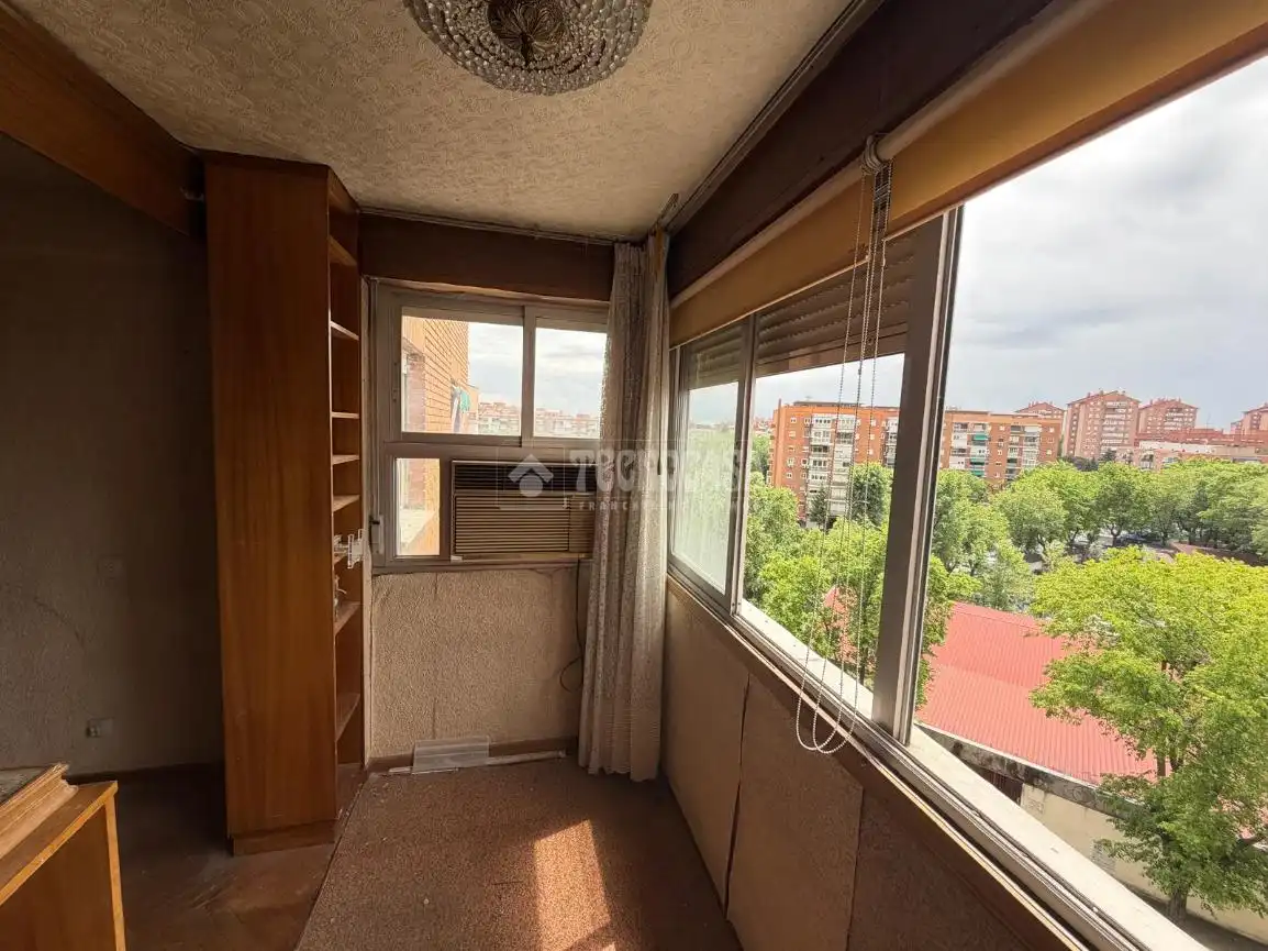Bedroom of Flat for sale in Madrid  with Heating, Terrace and Balcony