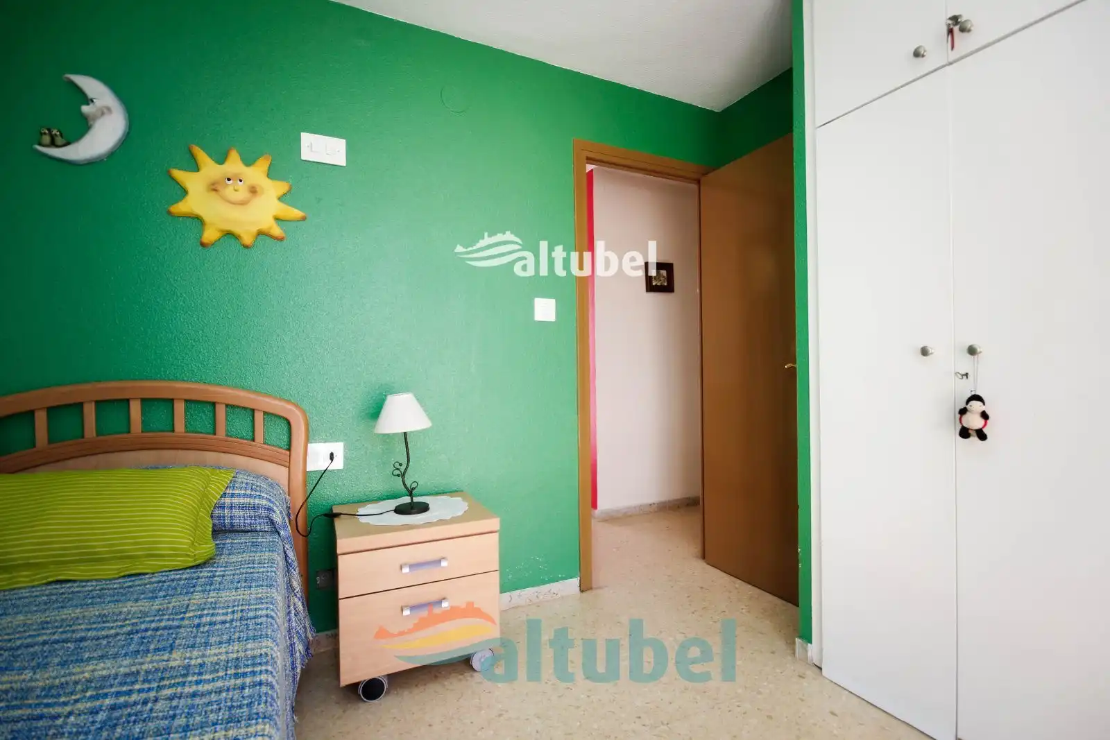 Schlafzimmer von Dachboden zum Verkauf in Peñíscola / Peníscola mit Terrasse, Schwimmbad und Möbliert