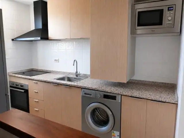 Kitchen of Flat for rent in Manilva  with Private garden, Terrace and Community pool