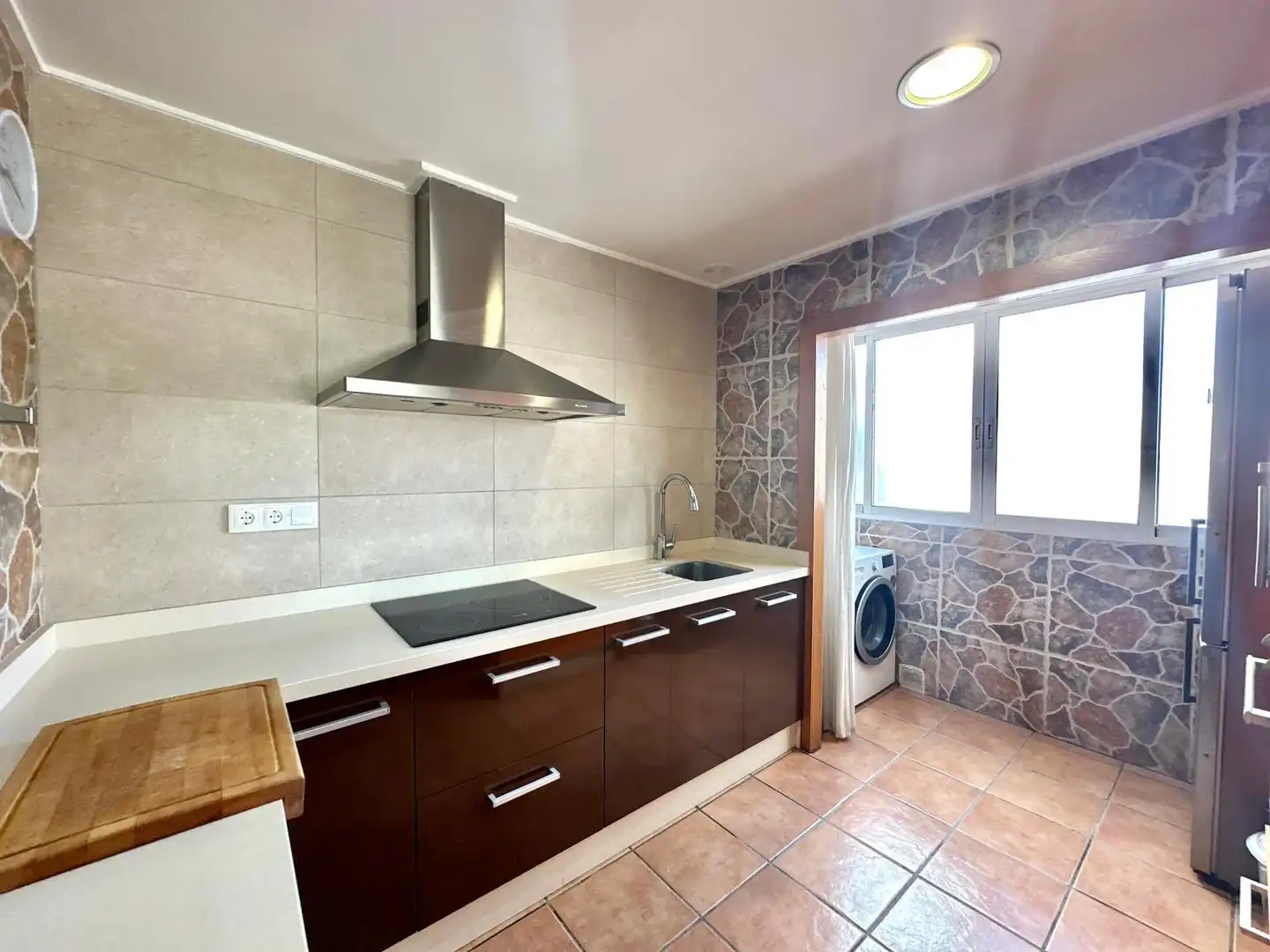 Cocina de Ático en venta en Elche / Elx con Terraza, Amueblado y Balcón