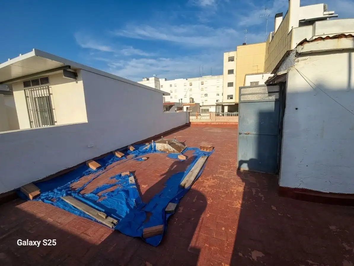 Terrassa de Casa o xalet en venda en Alzira amb Jardí privat, Terrassa i Traster