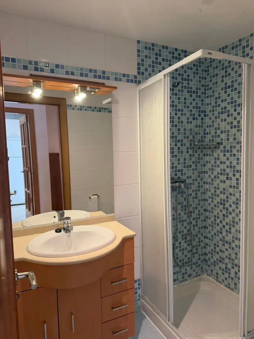 Bany de Apartament de lloguer en Lugo amb Calefacció, Parquet i Traster