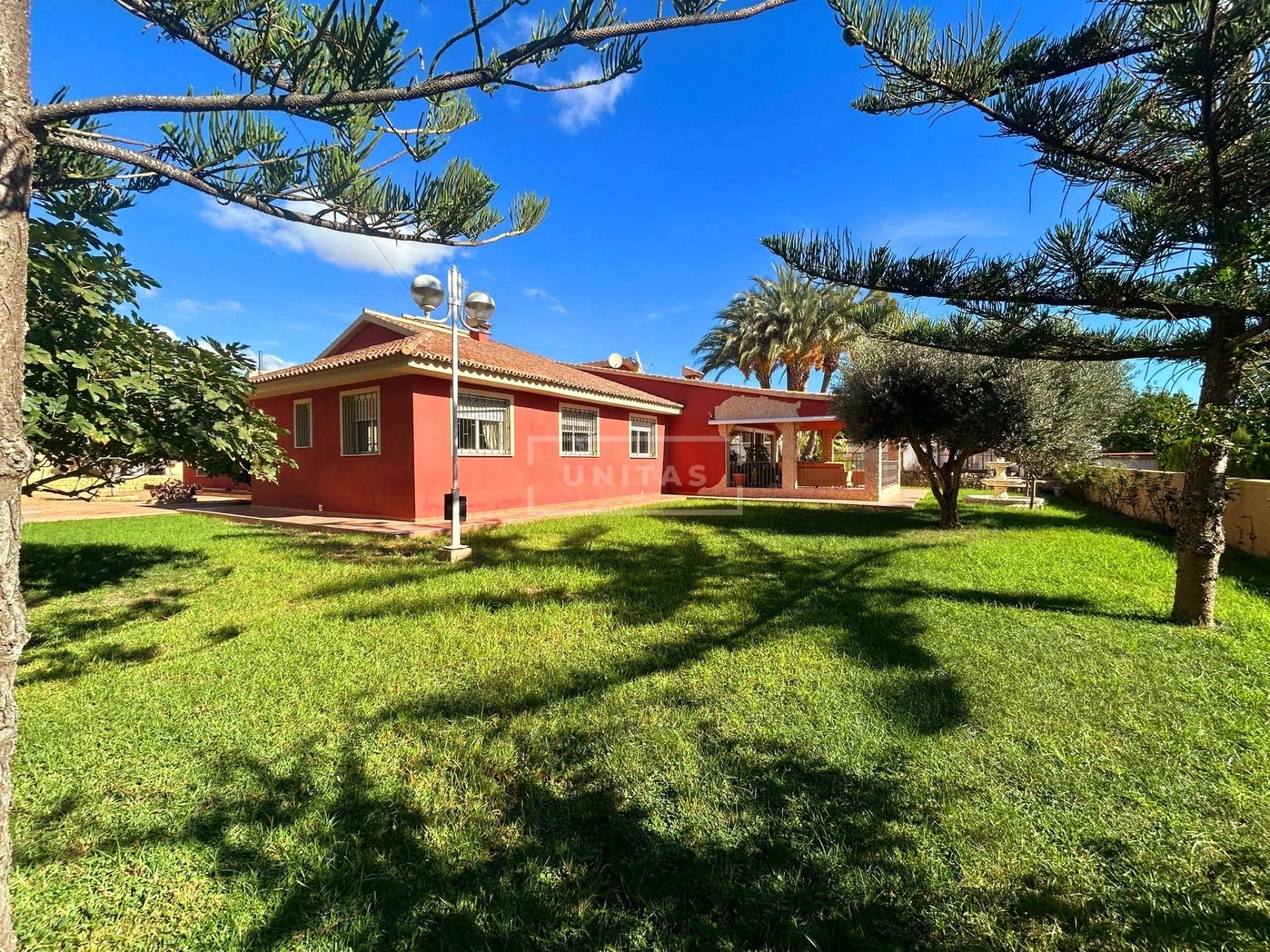 Vista exterior de Casa o xalet en venda en Alicante / Alacant amb Aire condicionat, Calefacció i Jardí privat