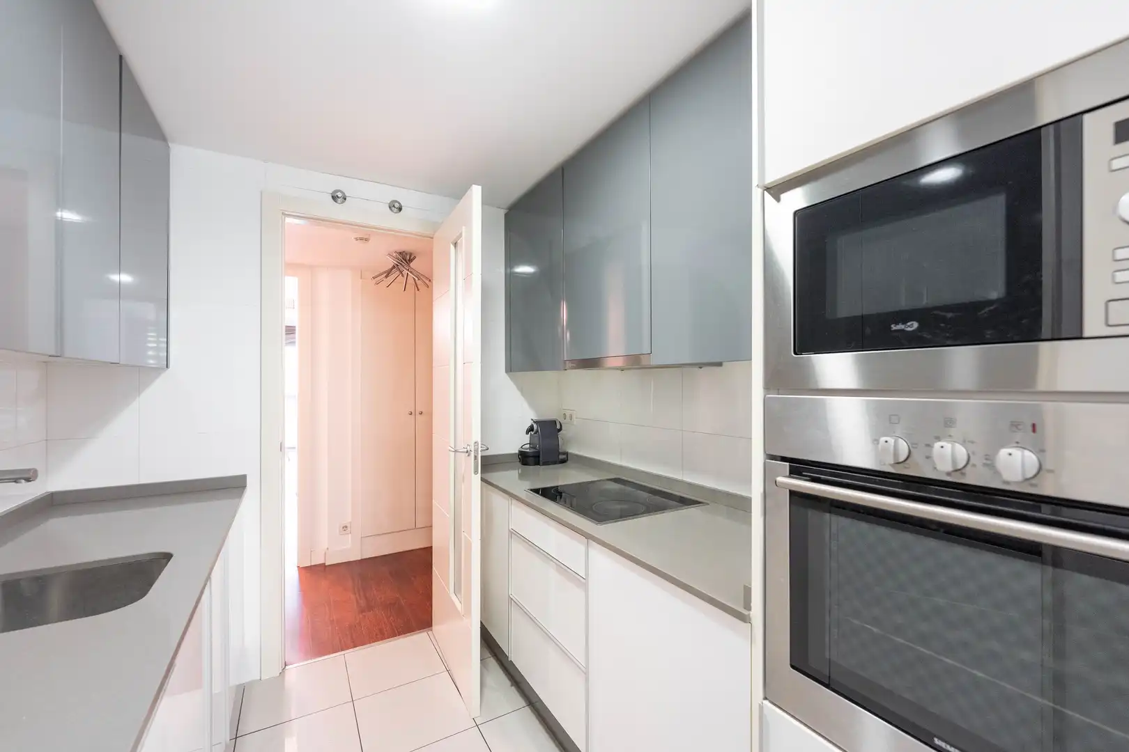 Küche von Wohnung zur Miete in Madrid mit Klimaanlage, Heizung und Abstellraum