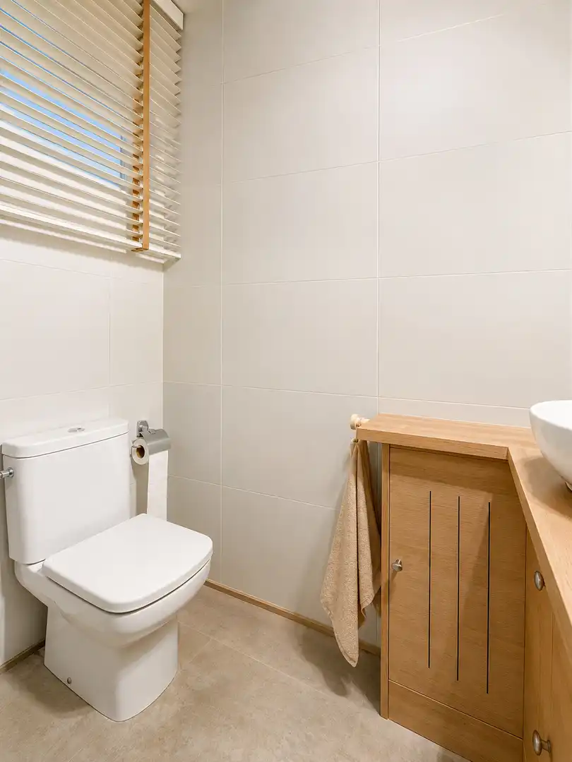 Baño de Casa o chalet en venta en Sant Andreu de Llavaneres con Aire acondicionado, Calefacción y Jardín privado