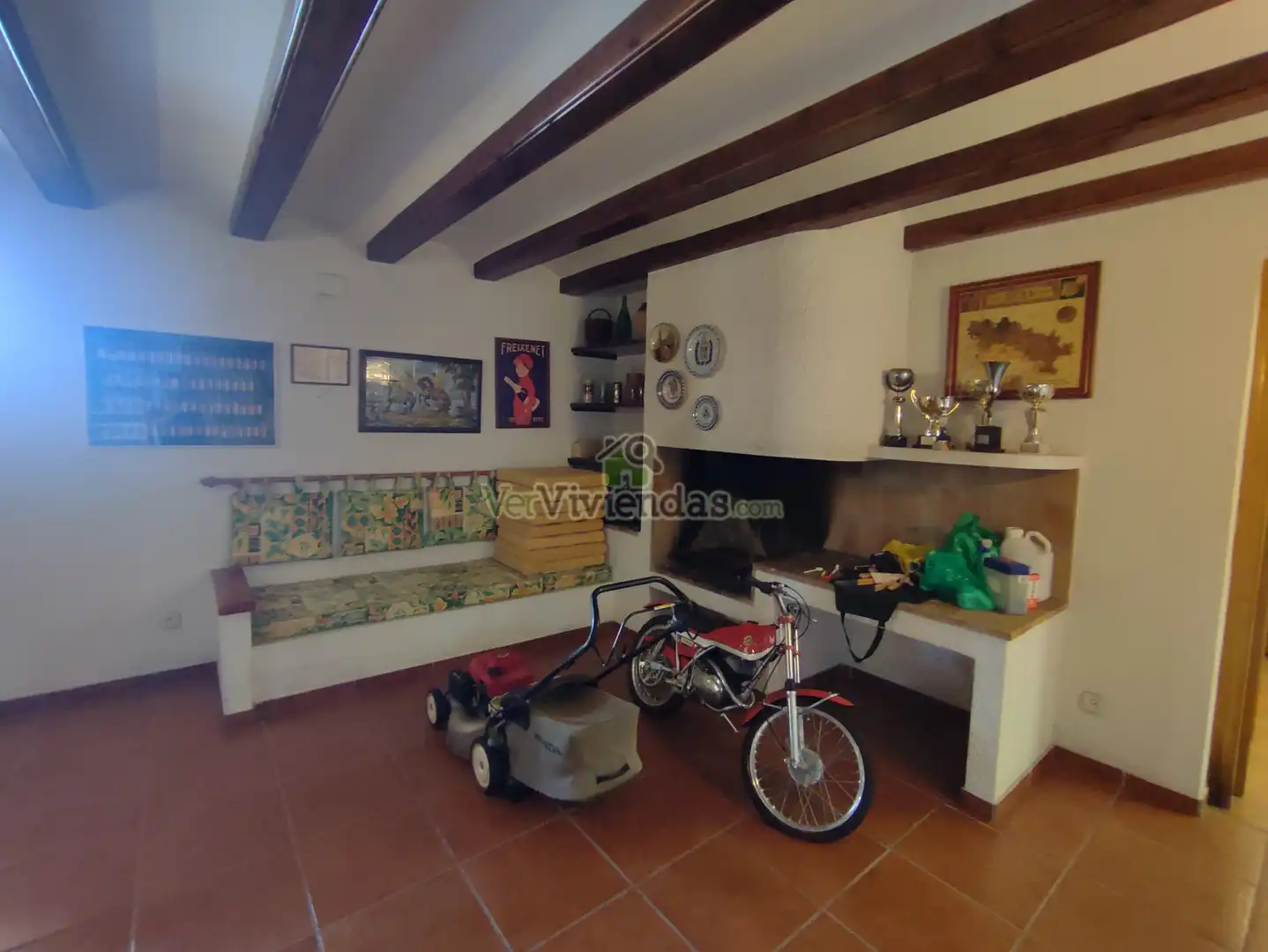 Sala de estar de Casa o chalet en venta en Gelida con Aire acondicionado, Calefacción y Jardín privado
