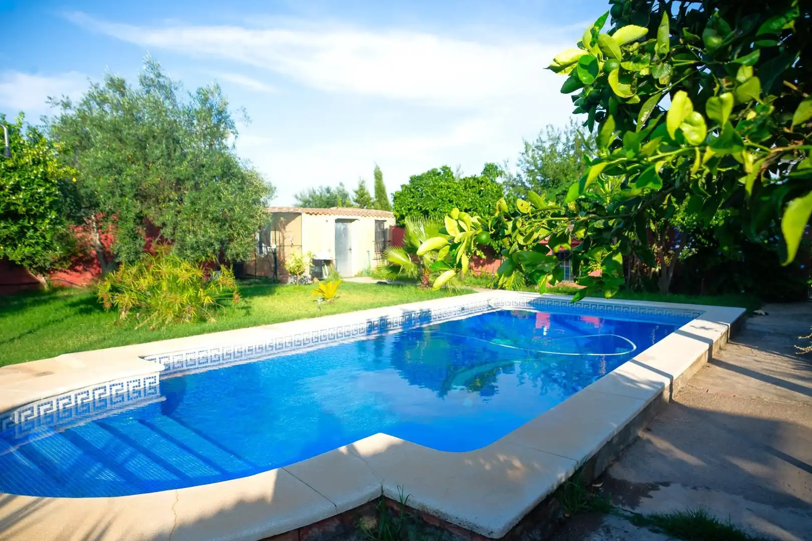 Piscina de Casa o chalet en venta en Pilas con Jardín privado y Piscina