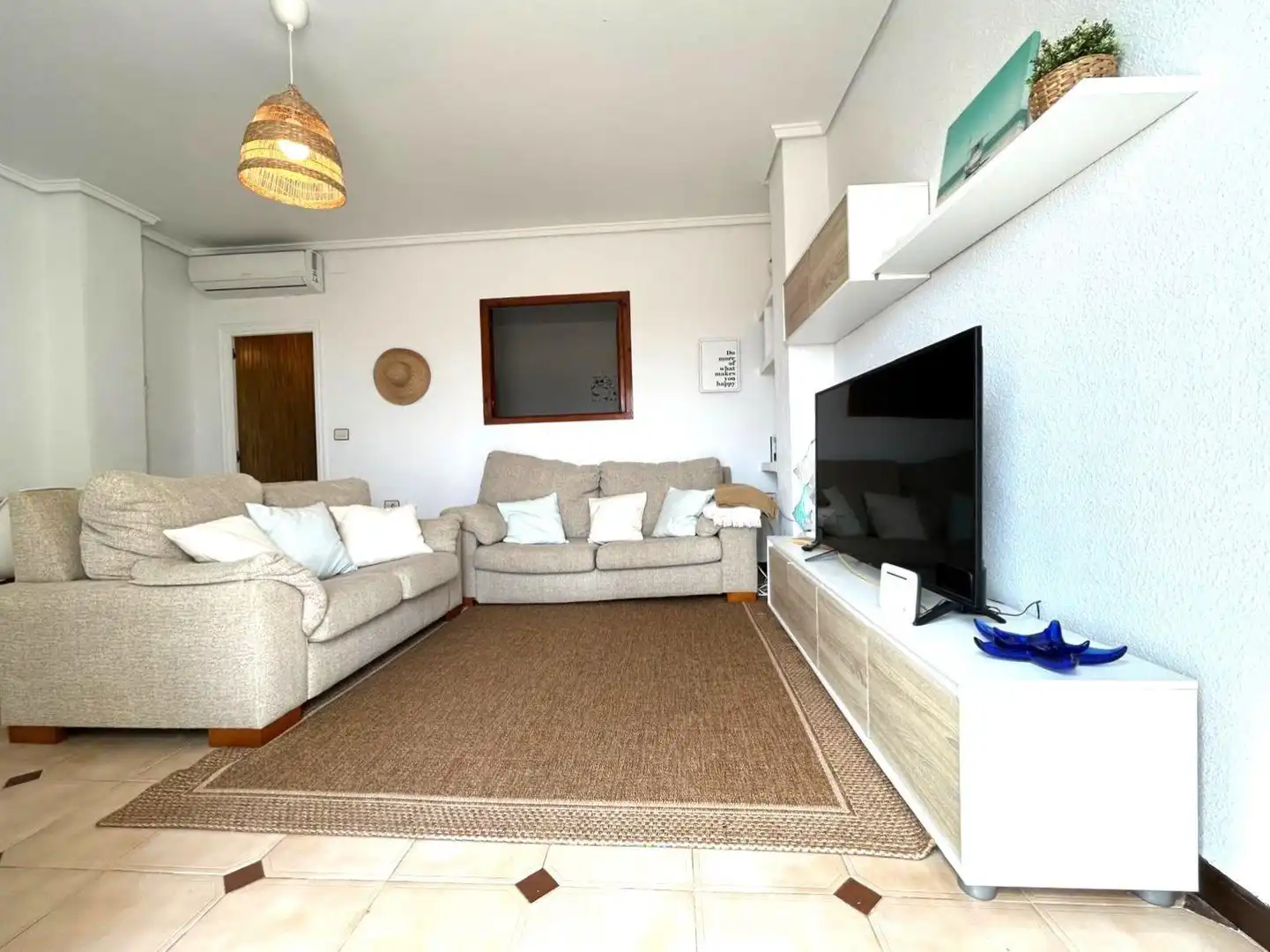 Sala de estar de Planta baja de alquiler en Puçol con Aire acondicionado, Calefacción y Jardín privado
