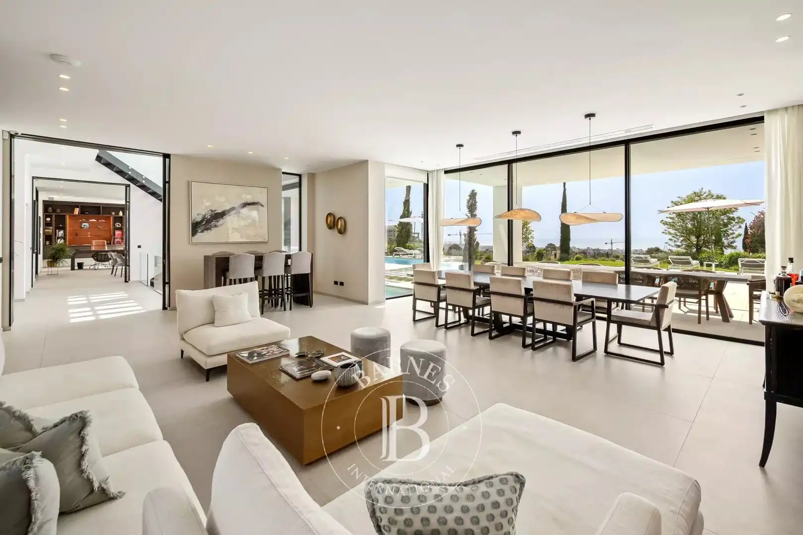 Sala d'estar de Casa o xalet de lloguer en Estepona amb Aire condicionat, Calefacció i Piscina