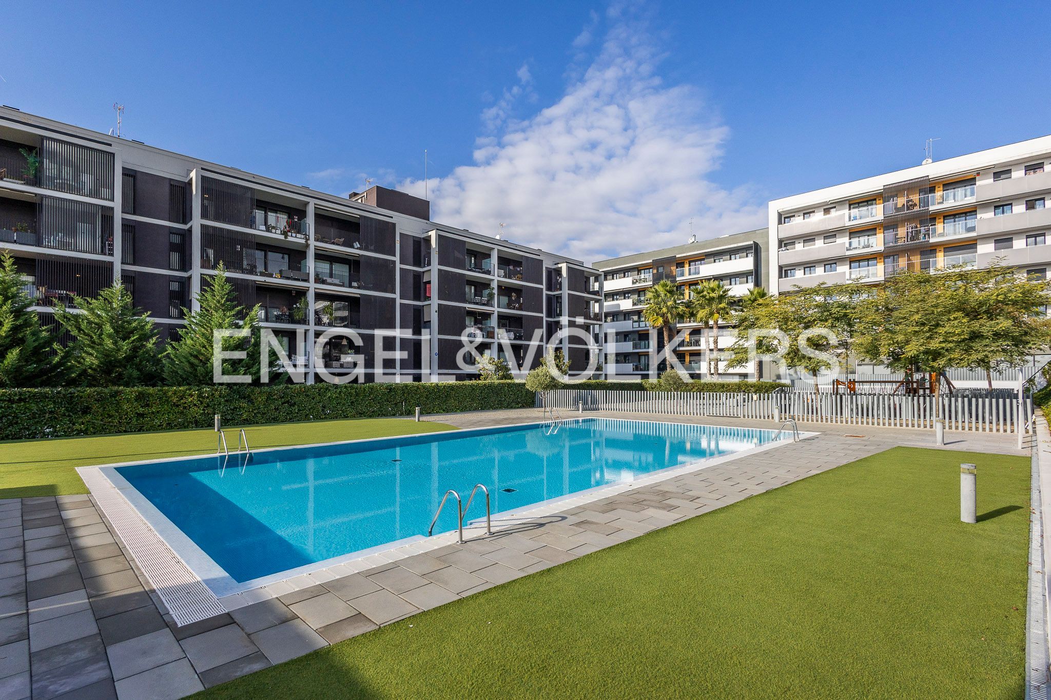 Swimming pool of Attic for sale in Sant Just Desvern  with Air Conditioner, Heating and Swimming Pool